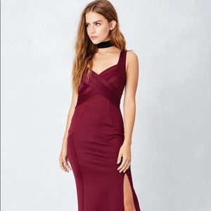 NWT Wine Formal Dress